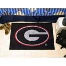 Georgia Bulldogs "G" 19" x 30" Starter Mat (Black)