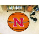 29" Round Nicholls State University Colonels Basketball Mat
