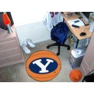 27" Round Brigham Young (BYU) Cougars Basketball Mat