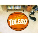 27" Round Toledo Rockets Basketball Mat