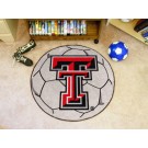 27" Round Texas Tech Red Raiders Soccer Mat