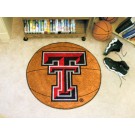 27" Round Texas Tech Red Raiders Basketball Mat