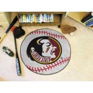Florida State Seminoles 27" Round Baseball Mat