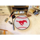27" Round Southern Methodist (SMU) Mustangs Baseball Mat