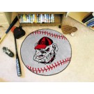 Georgia Bulldogs "Bulldog" 27" Round Baseball Mat