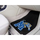 Memphis Tigers 17" x 27" Carpet Auto Floor Mat (Set of 2 Car Mats)