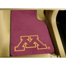Minnesota Golden Gophers 17" x 27" Carpet Auto Floor Mat (Set of 2 Car Mats)