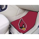 Arizona Cardinals 17" x 27" Carpet Auto Floor Mat (Set of 2 Car Mats)