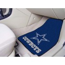 Dallas Cowboys 17" x 27" Carpet Auto Floor Mat (Set of 2 Car Mats)