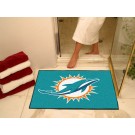 34" x 45" Miami Dolphins All Star Floor Mat