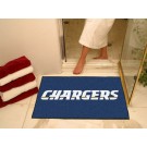 34" x 45" San Diego Chargers All Star Floor Mat