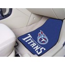 Tennessee Titans 17" x 27" Carpet Auto Floor Mat (Set of 2 Car Mats)