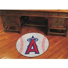 27" Round Los Angeles Angels of Anaheim Baseball Mat