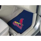 St. Louis Cardinals 17" x 27" Carpet Auto Floor Mat (Set of 2 Car Mats)