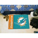 Miami Dolphins 19" x 30" Uniform Inspired Starter Floor Mat