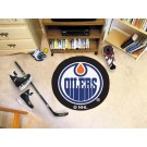 Edmonton Oilers 27" Round Puck Mat