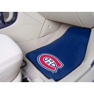 Montreal Canadiens 18" x 27" Auto Floor Mat (Set of 2 Car Mats)