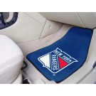 New York Rangers 18" x 27" Auto Floor Mat (Set of 2 Car Mats)