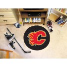 Calgary Flames 27" Round Puck Mat