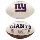New York Giants Limited Edition Embroidered Signature Series Football from Fotoball