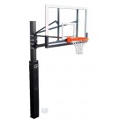 Endurance Playground Basketball System with 42" x 60" Glass Backboard and 4' Extension