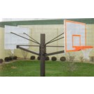 Endurance Dual Playground Basketball System with 42" x 60" Steel Backboards and  5' Extension
