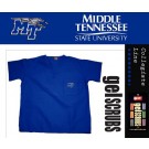 Middle Tennessee State Blue Raiders Scrub Style Top from GelScrubs
