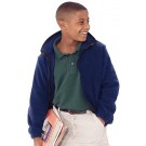 Youth "Blazer" Canyon Fleece Jacket From Holloway Sportswear (Charcoal Heather Youth Large (14 - 16))