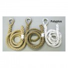 1 1/2" x 18' Polyplus / Rope Eye Indoor Adventure / Traverse Climbing Rope