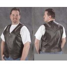 Men’s Retro Brown Premium Buffalo Vest
