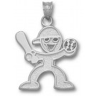 "Baseball Sports Person" Pendant - Sterling Silver Jewelry