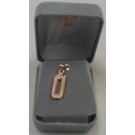 Large 3/4" Single Number 0 Diamond Cut Pendant - 14KT Gold Jewelry