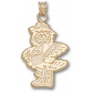 Temple Owls "Standing Owl" Pendant - 14KT Gold Jewelry