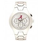 Alabama Crimson Tide NCAA Men's Hall of Fame Watch with Stainless Steel Bracelet