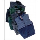 Men's Polar/Microfiber Vest from Mitex (Black/Black XX-Large)