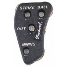 4-Dial Plastic Umpire Indicators from Markwort - Set of 6