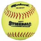 Soft Safe Stickball Style Mini-Baseballs - 1 Dozen