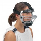 Game Face® Medium Clear Sports Safety Mask with Black T-Harness