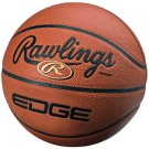 Edge Men's Composite Leather Indoor NFHS Basketball from Rawlings