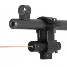 Black Red Laser Rifle Sight With Universal Barrel Mount