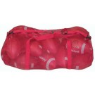 36" Athletic Mesh Duffel Bag - Red (Set of 2)