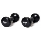 9 lb. Colored Vinyl Coated Dumbbells from York -1 Pair
