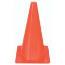 12" Orange Lightweight Poly Colored Cones (Set of 16)