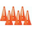 9" Orange Safety Cones - 1 Dozen