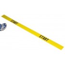 4' Poly "Start" Lines (Yellow) - Set of 2