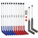42" Shield Deluxe Hockey Set with 2 Goalie Hockey Sticks