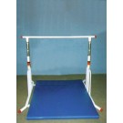 Free Standing 60" Youth High Horizontal Bar with Institutional Galvanized Finish