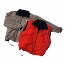 Microfiber Reversible Jacket (Medium Black/Red)