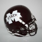 Mississippi State Bulldogs NCAA Schutt Full Size Authentic Football Helmet