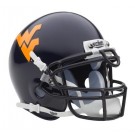 West Virginia Mountaineers NCAA Mini Authentic Football Helmet From Schutt